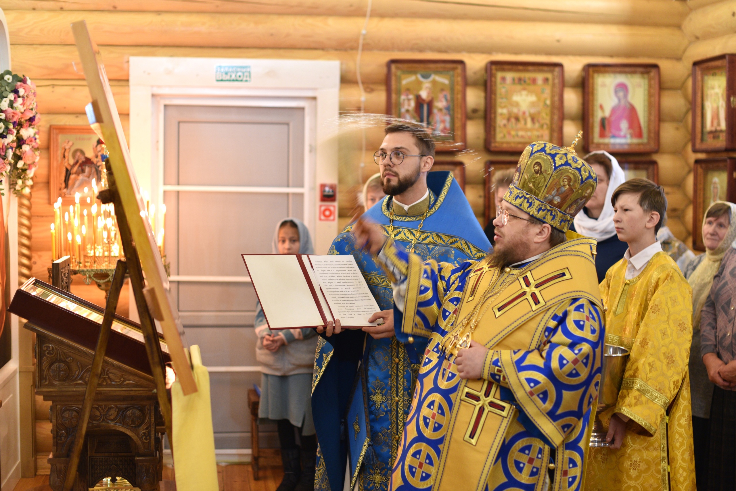 В храме местечка Знаменка встретили престольный праздник | 10.12.2023 |  Яранск - БезФормата